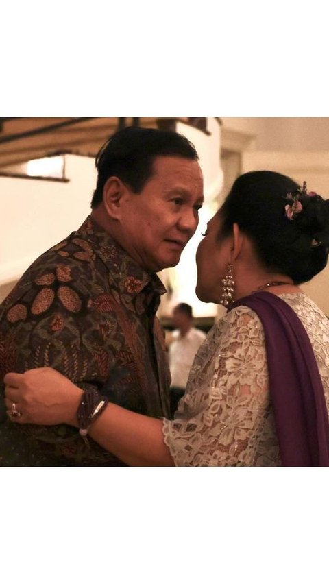 Can get a discount on Tumpeng at Titiek's birthday, Prabowo Cipika Cipiki with Former Wife in Front of Didit Hediprasetyo.