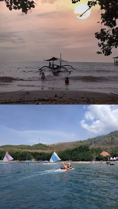 Berlibur di Pantai Pasir Putih Situbondo Favorit Turis, Ombaknya Tenang Cocok untuk Mandi hingga Main Kano