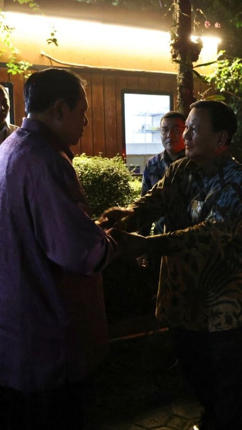 Gerindra Ungkap Tidak Ada Pembicaraan Politik antara SBY dan Prabowo saat Lebaran