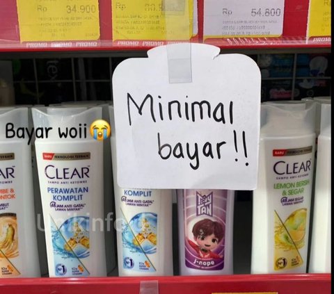 Kerap Nombok, Aksi Pegawai Minimarket Pasang Tulisan Menohok Ini Viral