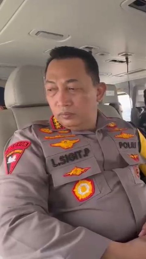 Kapolri dan Panglima TNI Pantau Arus Balik Lebaran 2024 dari Udara