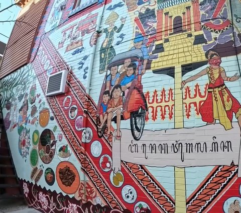 Melihat Kampung Indonesia di Amerika Serikat, Ada Mural Aksara Jawa sampai Warteg yang Diresmikan Wali Kota Philadelphia