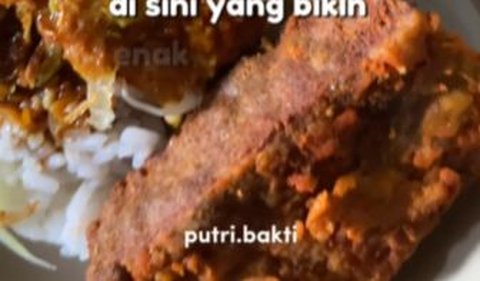 Topingnya Pakai Fermentasi Tempe dan Telur Rebus