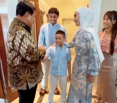 Momen Prabowo Bertemu dengan Cucu Zulkifli Hasan yang Jago Bahasa Inggris, Kaget saat Dengar Cita-Citanya