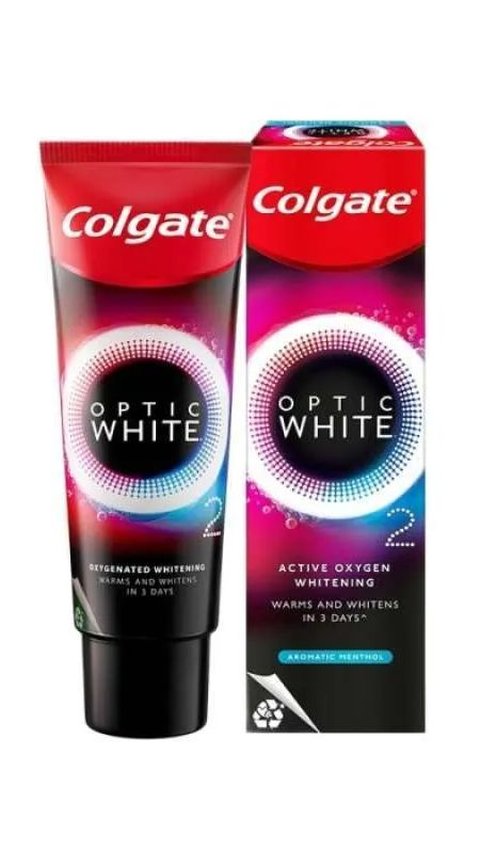 4. Colgate Optic White O2 Whitening Toothpaste