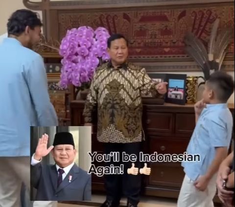 Prabowo Subianto Stunned by Grandson Zulhas' Ambition After Being Told He Cannot Become President of Indonesia