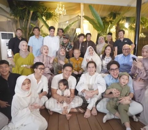 8 Luxurious Portraits of Halal Bihalal at Maia Estianty's House, Inviting Expensive Chefs, Sharing a Handful of THR Money