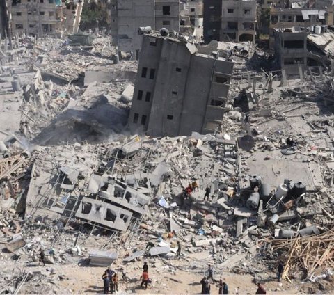 Israel Serang Warga Palestina di Gaza 16 Kali Sehari Sejak 7 Oktober, Jatuhkan 70.000 Ton Bom dalam Enam Bulan