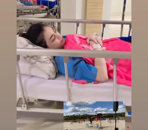 Potret Celine Evangelista Dilarikan ke Rumah Sakit Usai Jatuh saat Berkuda, Baju Masih Berlumur Darah