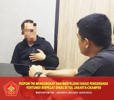 Pengemudi Fortuner Ugal-Ugalan yang Ngaku Adik Jenderal TNI Diamankan Polisi, Ini Identitasnya