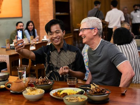 The First Local Food Tasted by Apple CEO Tim Cook Upon Arrival in Jakarta