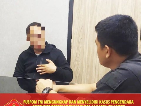 Ditangkap! Begini Penampakan Sopir Fortuner Ugal-ugalan Punya Title Insinyur Tapi Palsukan Pelat TNI