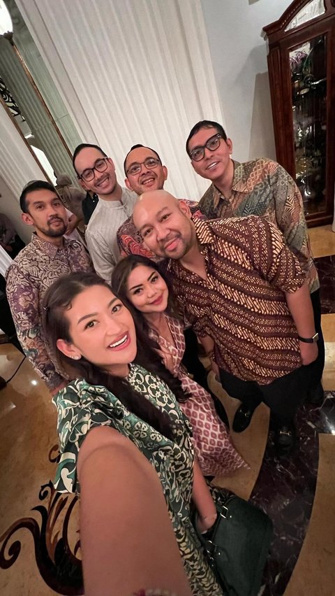 Titiek Soeharto juga hadir bersama sang anak, Didit Hediprasetyo