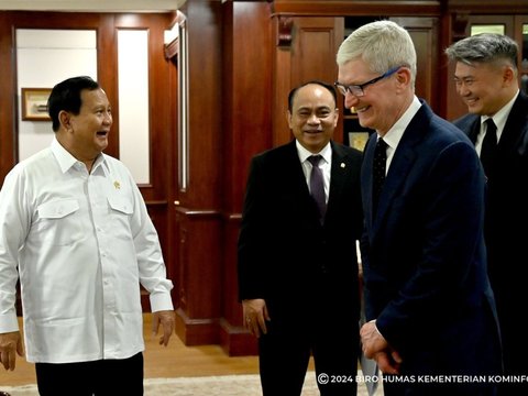 After Meeting Jokowi, Tim Cook Apparently Met with President-Elect Prabowo Subianto for 1 Hour