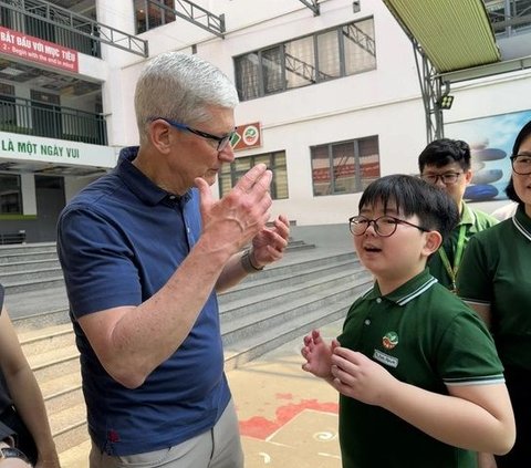 When Elementary School Children Ask Why the Price of Apple Vision Pro is Very Expensive, Apple CEO Tim Cook's Unexpected Answer