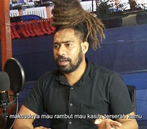 Tugas di Zona Merah Puncak Jaya Papua, Cerita Brigadir Amharet Sang Polisi Gimbal Sampai Sekarang Tidak Mengenal Baju Dinas Kepolisian
