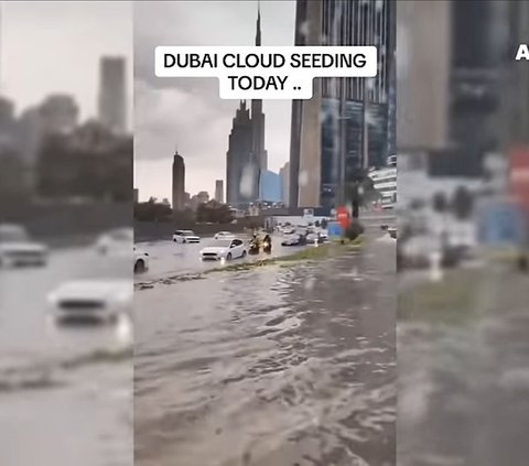 8 Potret Atta Halilintar Bagikan Kondisi di Dubai yang Dilanda Banjir Parah, Mobil-mobil Mahal Seperti Lamborghini Hingga Bentley Terendam