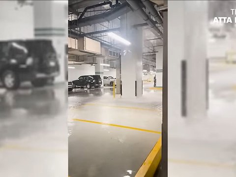 8 Potret Atta Halilintar Bagikan Kondisi di Dubai yang Dilanda Banjir Parah, Mobil-mobil Mahal Seperti Lamborghini Hingga Bentley Terendam