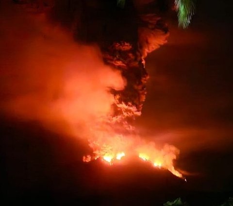 Gunung Ruang Erupsi, Bandara Sam Ratulangi Tutup Sementara