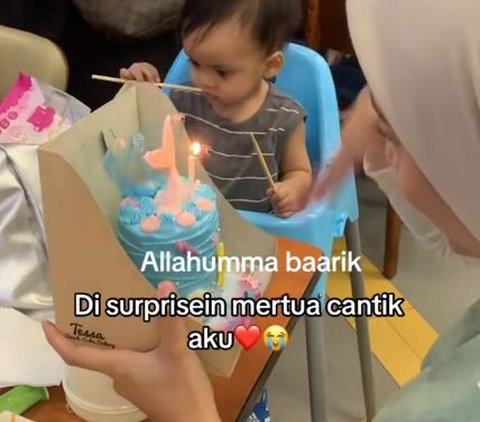 Bikin Iri Para Menantu, Wanita Ini Senang sekaligus Bersyukur Dapat Kejutan Ultah dari Ibu Mertua