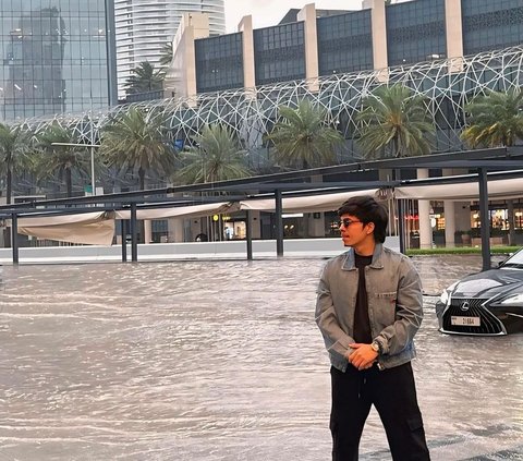 7 Portraits of Atta-Aurel and Anang-Ashanty's Family Trapped in Dubai After Being Hit by Floods