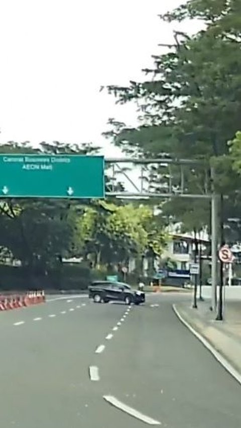 Viral Pemuda Kendarai Zenix Lawan Arah di BSD, Ditegur Malah Nyolot & Tetap Minta Jalan, Giliran Disamperin Kabur