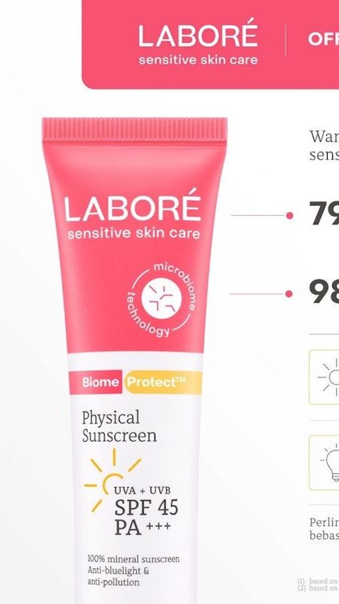 <b>Paragon: Labore BiomeProtect Physical Sunscreen</b>