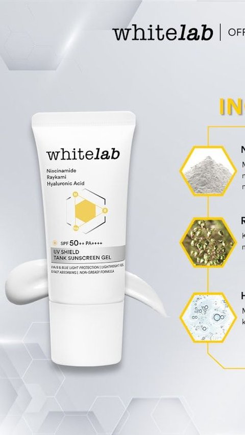 <b>Whitelab UV Shield Tank Sunscreen</b>