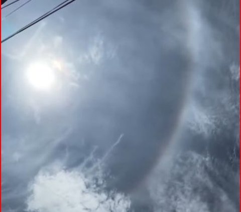 Viral Fenomena Halo di Langit Jogja, Begini Penjelasannya
