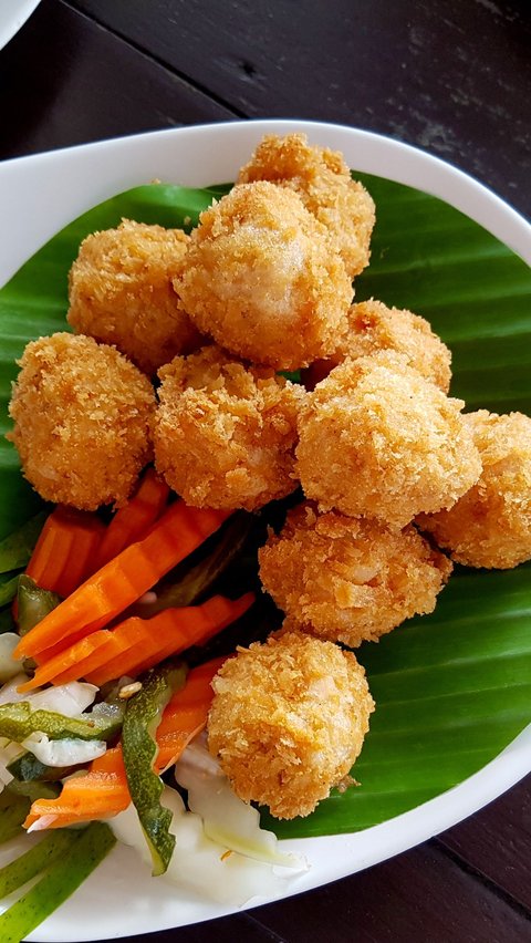 Recipe for Fried Shrimp Meatballs, Crunchy with Every Bite