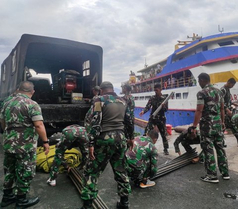 FOTO: Pantauan Gunung Ruang, Dampak Letusannya Berpotensi Picu Tsunami 25 Meter