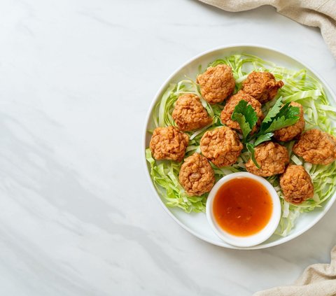 Fried Shrimp Meatball Recipe, Crunchy with Every Bite