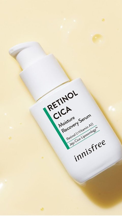 10. Retinol Cica Moisture Recovery Serum Innisfree<br>