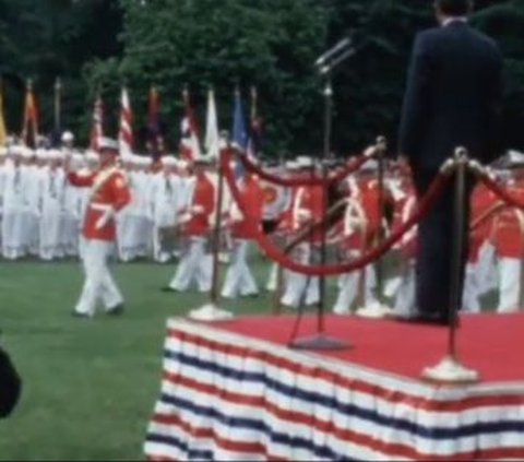 Jarang Terekspose, Video Presiden Soeharto Tiba di Amerika Serikat Tahun 1970 Disambut Langsung Presiden Nixon