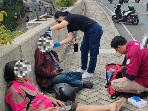 Tak Ada yang Menolong Korban Kecelakaan, Wanita Petugas 119 Ini Sigap Membantu Meski Sudah Jam Pulang Kerja