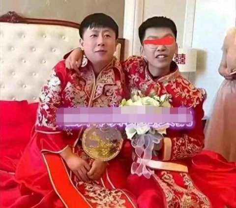 Marrying a 22-Year-Old Young Man, the Masculine Appearance of the Bride Becomes the Center of Attention