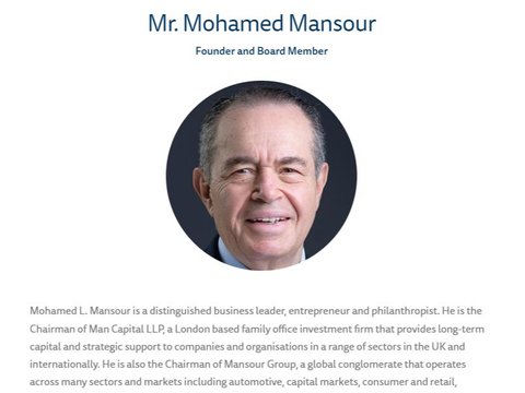 Pernah Dimiskinkan Negara, Kini Miliarder Mohammed Mansour Punya Harta Kekayaan Rp50 Triliun