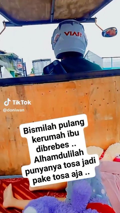 Viral Wanita Unggah Momen Mudik Sekeluarga Naik Kendaraan Roda Tiga, Jadi Sorotan Warganet