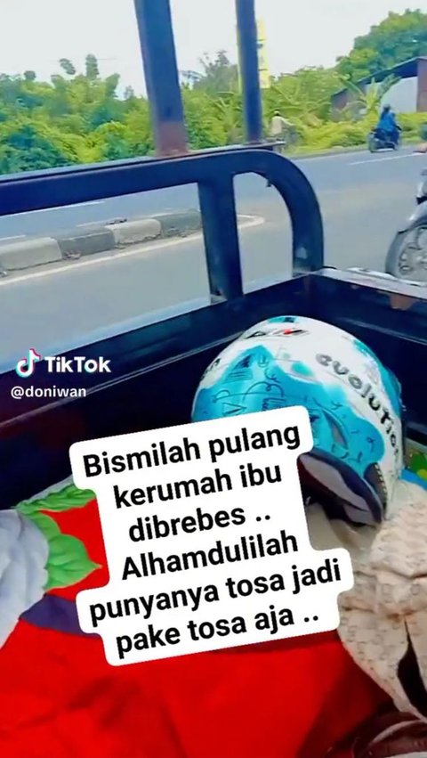 Viral Wanita Unggah Momen Mudik Sekeluarga Naik Kendaraan Roda Tiga, Jadi Sorotan Warganet