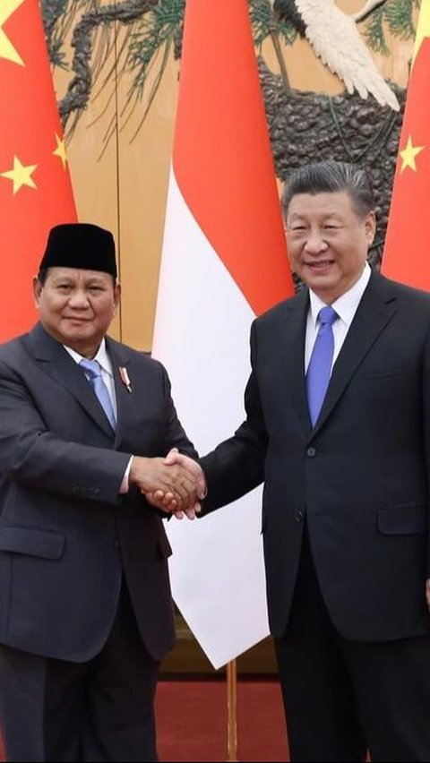 Prabowo ke Presiden Xi Jinping: China Salah Satu Mitra Kunci Dalam Perdamaian dan Stabilitas Kawasan