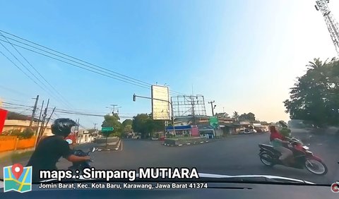 Simpang Mutiara sampai Jomin Lancar dan Lengang