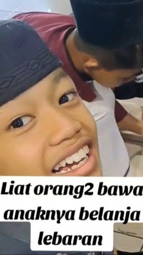 Momen Komunitas Relawan Ajak Anak Yatim Belanja Baju Lebaran Ini Viral, Tuai Pujian