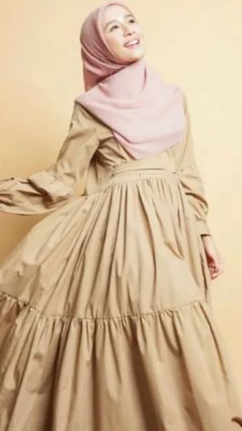 2. Gamis Katun Layering