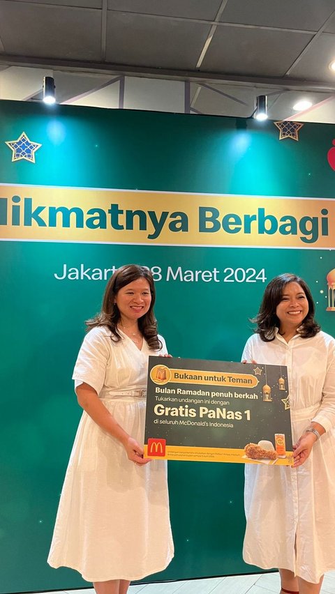 Aksi Berbagi McDonald's Indonesia Selama Ramadan Jangkau Lebih 58 Ribu Orang