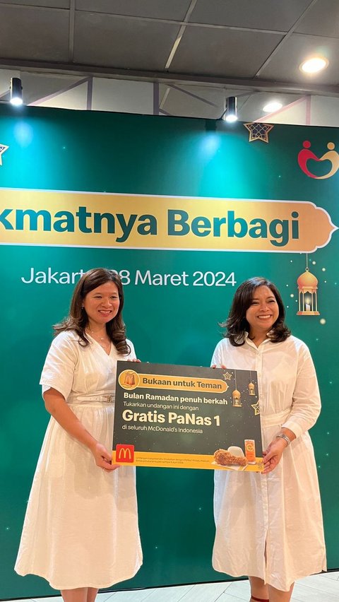 McDonald's Indonesia's Sharing Action During Ramadan Reaches Over 58 Thousand People