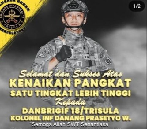Trah Militer Keluarga Sarwo Edhie, Kolonel Danang Sepupu AHY Baru Saja Naik Pangkat di TNI