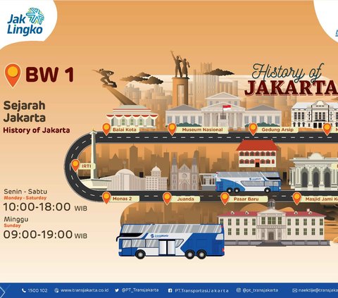 Info Bus Wisata Gratis Jakarta, Ini Rute dan Tips untuk Menaikinya