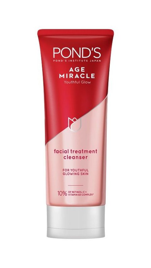 3. Ponds Age Miracle Facial Wash Anti Aging<br>