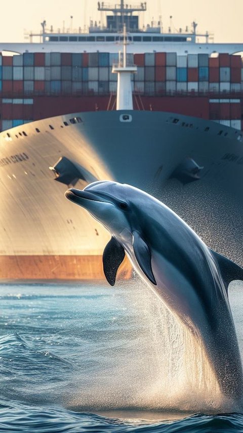 Ini Alasan Mengapa Lumba-lumba Suka Berenang di Depan Kapal