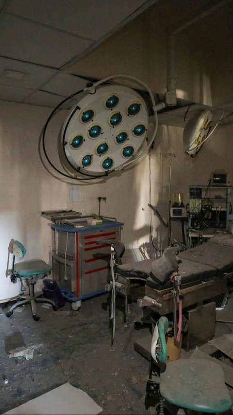 FOTO: Kondisi Klinik Bayi Tabung di Gaza Hancur Diserang Israel, 5.000 Calon Bayi Musnah